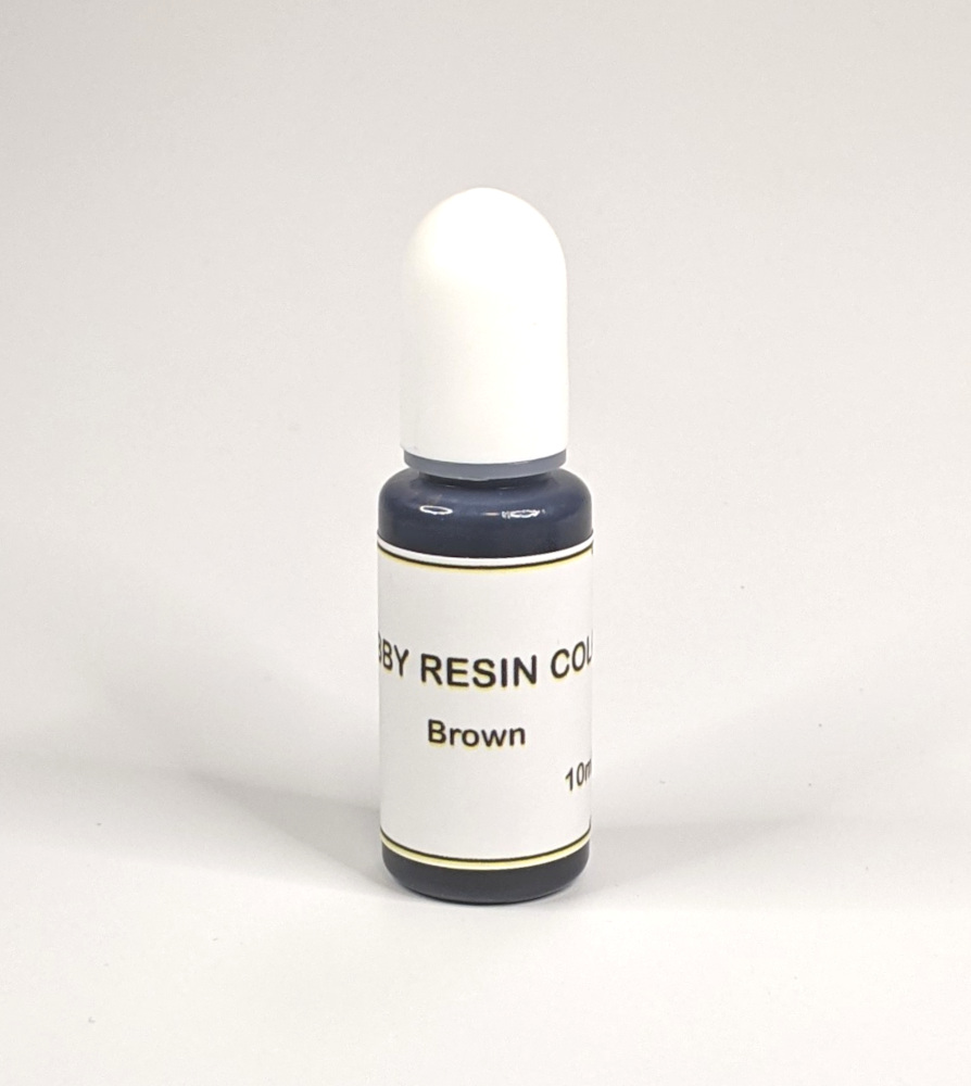 ホビーレジンカラー 10ml （ブラウン） エポキシ樹脂・UVレジン用着色剤